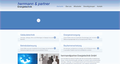 Desktop Screenshot of herrmannpartner.ch